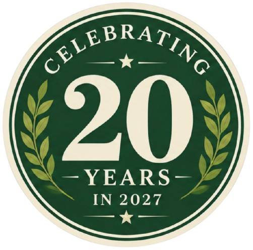 Celebrating 20 years in 2027